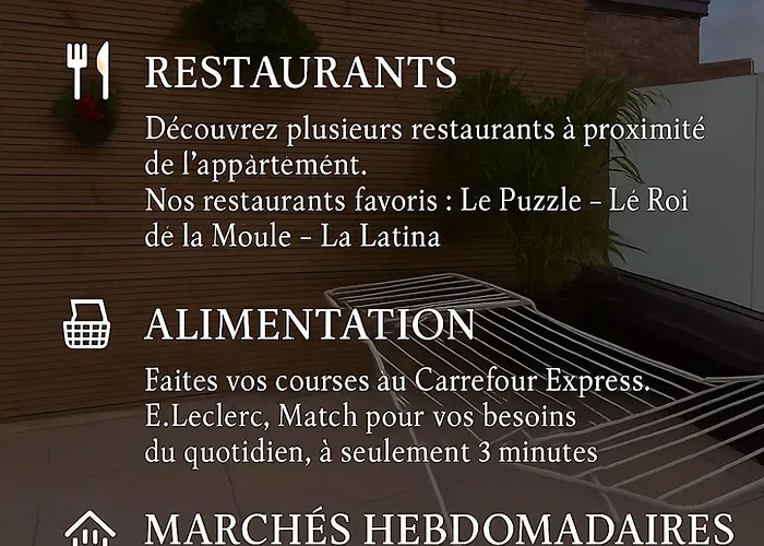 דירה La Belle Etoile Climatise A 5 Min A Pieds De La