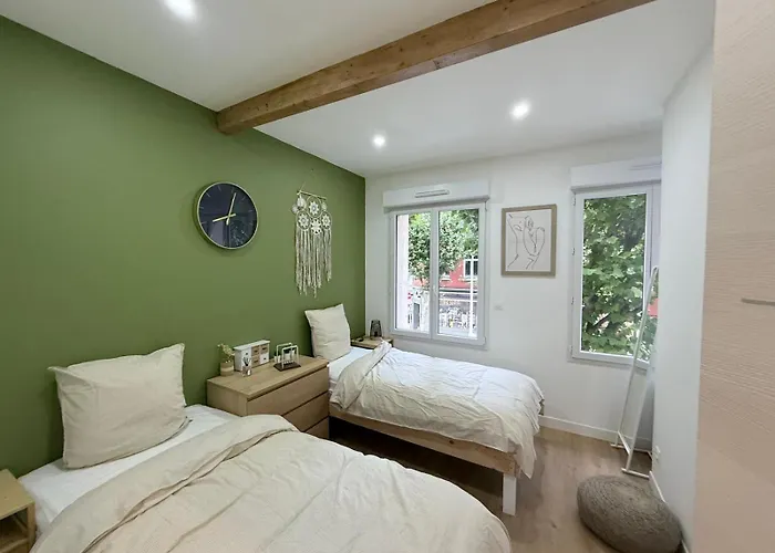 La Belle Etoile Climatise A 5 Min A Pieds De La 公寓 敦刻尔克