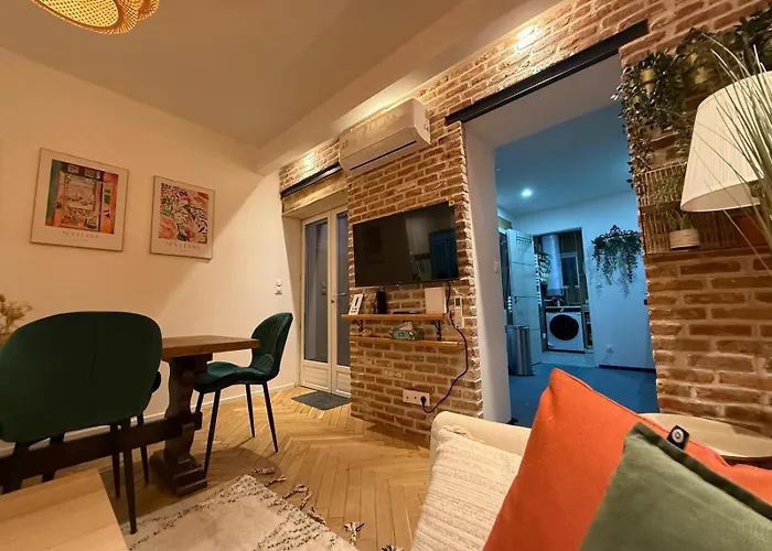 公寓 La Belle Etoile Climatise A 5 Min A Pieds De La 敦刻尔克